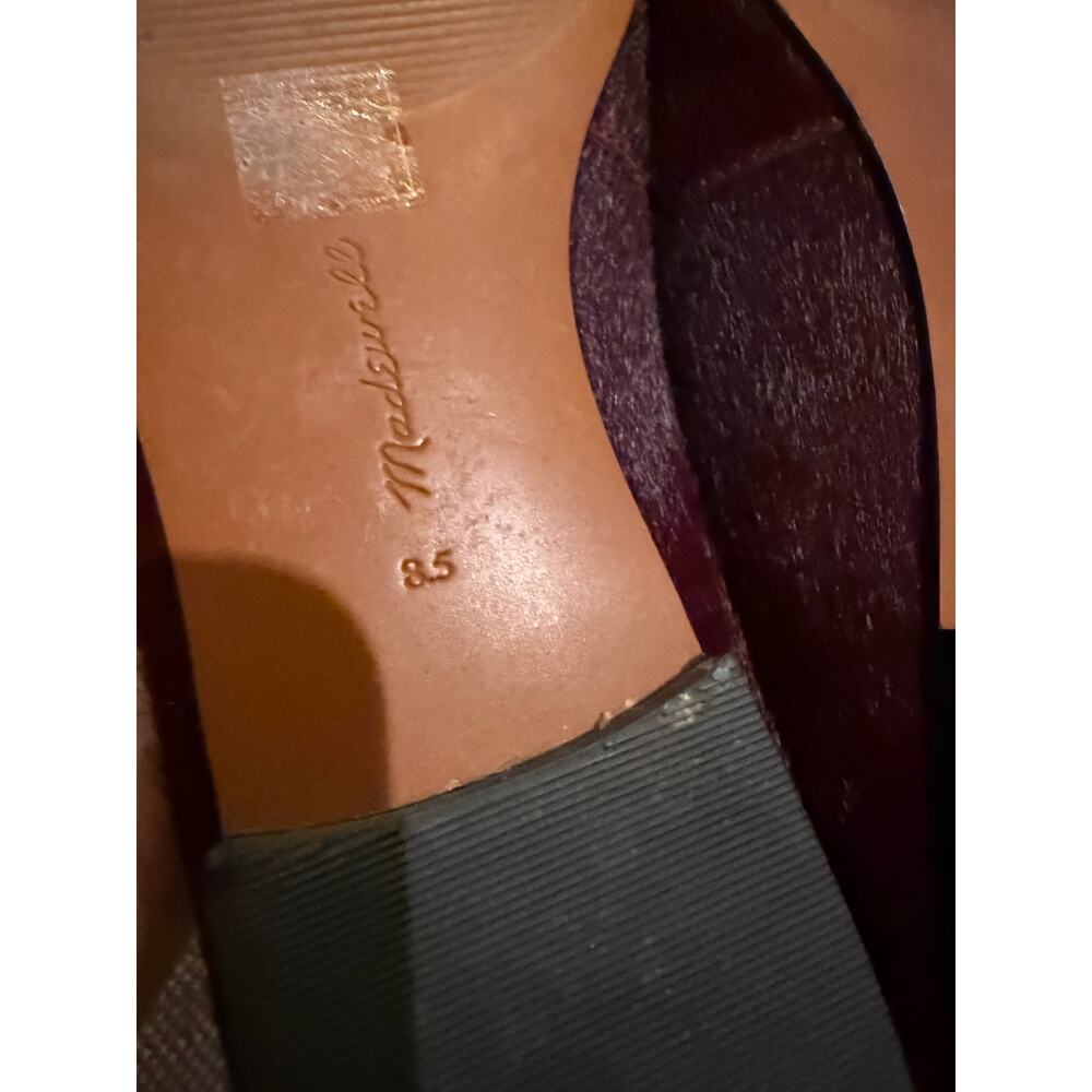 Madewell Sage Ballet Flats in Cabernet Women’s Sz. 8.5 - Picture 6 of 10